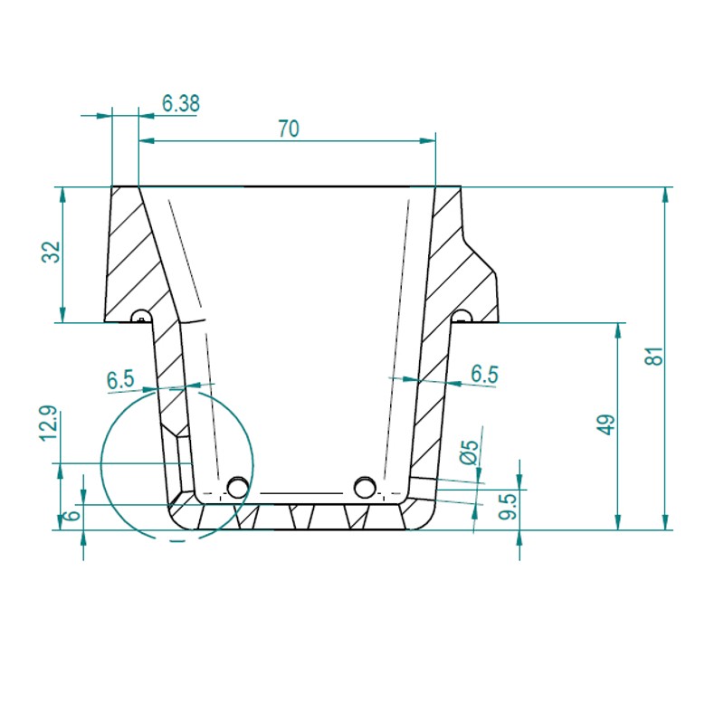 Braciere,ghisa,bruciatore,Cestello,pellet KARMEK ONE MORETTI EUROFIAMMA 11,3x9,3x8h LB-BGP11393/2 - immagine 2