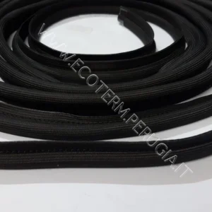 Guarnizione bulbo D20xP10 vetro ANIMA METALLO NERO L01-00-045-R VENDITA AL METRO